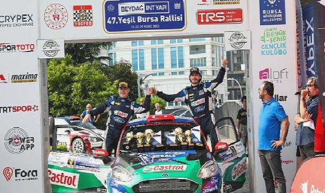 Castrol Ford Team Türkiye, Yeşil Bursa Rallisi’ni Zirvede Tamamladı