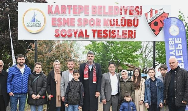 Eşmespor Lokali Hizmete Açıldı