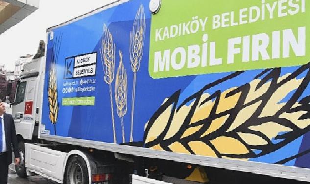 Kadıköy Belediyesi Mobil Fırınıyla Günde 35 Bin Ekmek Üretebilecek