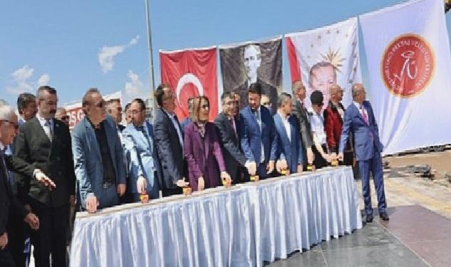 Nevşehir Hacı Bektaş Veli Üniversitesi (NEVÜ) Diş Hekimliği Fakültesi ve Uygulama Hastanesinin yeni binası için temel atma töreni düzenlendi