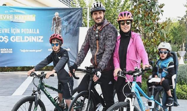 Bağcılar Belediyesi, Çevre için 10 kilometre pedal çevirdiler