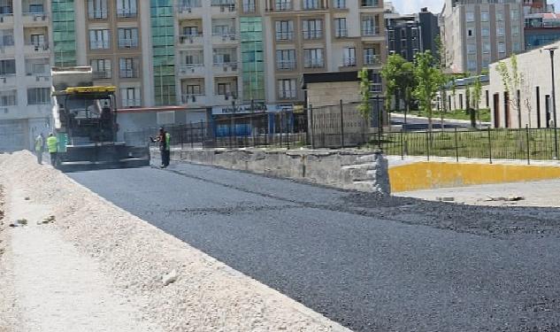 Beşyol Millet Bahçesi Yolu Asfaltlandı