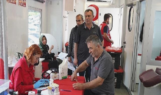 Beylikdüzü’nde kan bağışı noktası kuruldu