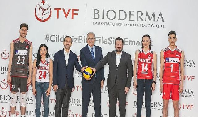 Bioderma 2 yıl daha Voleybol Milli Takımlar Resmi Sponsoru