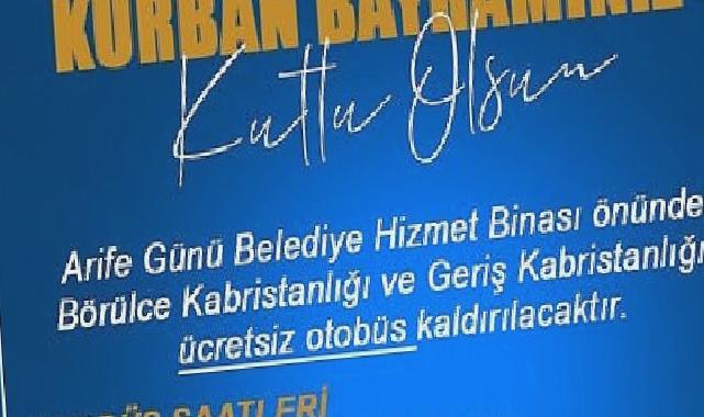 Burhaniye Belediyesi’nden ücretsiz kabristanlık seferleri