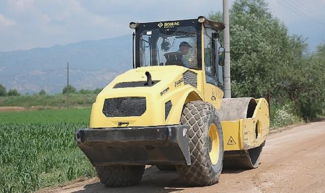 Büyükşehir çalışıyor Aydın’ın yolları yenileniyor