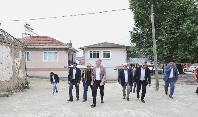 Çavuşköy Mahallesinin Altyapı Ve Parke Taş Kaplamaları Tamamlandı