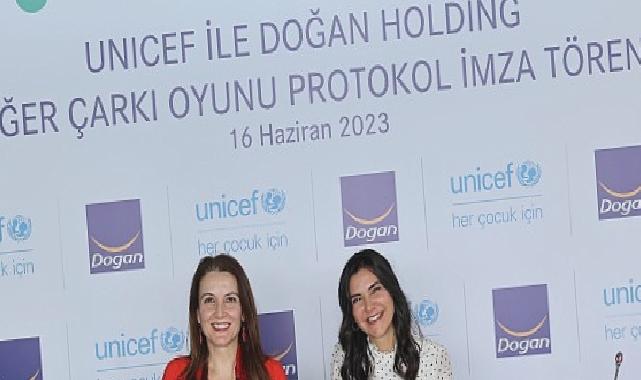 Doğan Holding ve UNICEF, çok sayıda çocuğun değerlerini keşfederek hayatında olumlu etki yaratmayı amaçlayan Değer Çarkı oyununu tanıttı.