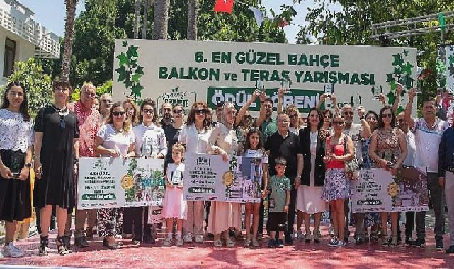 En güzel balkon yarışmasında ödüller verildi