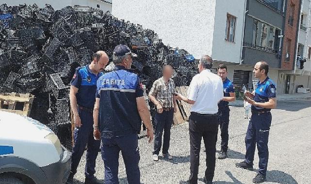 Gemlik Belediyesi Zabıta Müdürlüğü ekipleri saha denetimlerine devam ediyor