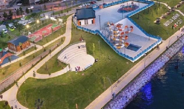 Gölcük Aquapark tamam sıra açılışta