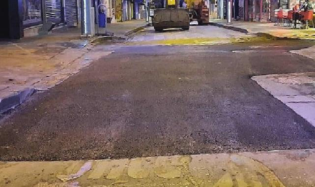 İzmit Alemdar Caddesi asfaltlandı