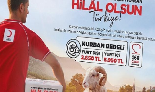 Kızılay Kurban Vekaleti Bedellerini Açıkladı