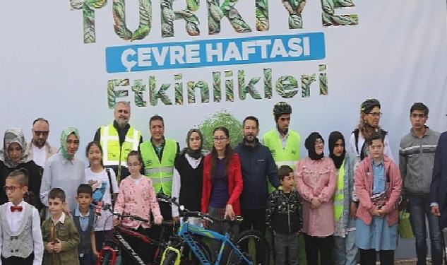 Konya Büyükşehir Çevre Haftası ve Dünya Bisiklet Günü Etkinliği Düzenledi