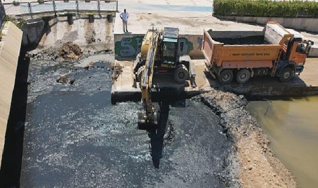 Peynircioğlu Deresi’nde temizlik çalışmaları tamamlandı