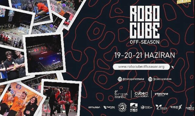 Robocube Off-Season 2023 robot yarışması Teknopark İstanbul öncülüğünde başlıyor