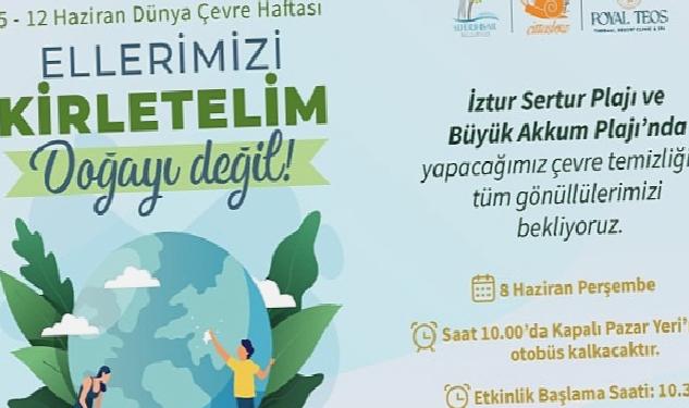 Seferihisar’da doğa için gönüllü seferberlik