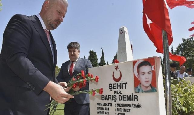 15 Temmuz şehitleri Menemen’de dualarla anıldı