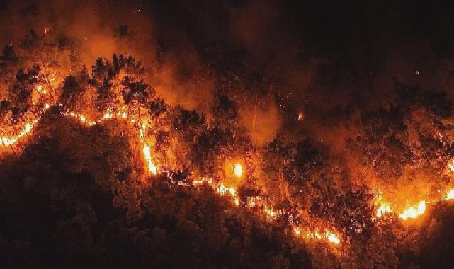 Antalya Büyükşehir Göynük yangını için seferler oldu