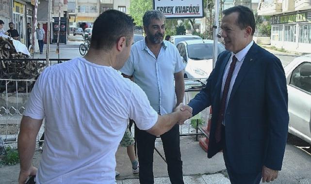 Başkan Abdullah Özyiğit, Eğriçam’da vatandaşlarla buluştu