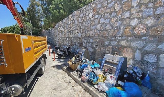 Belediye ekipleri, bayram haftasında 6 bin 500 ton atık topladı