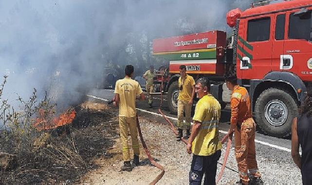 Belediye personelleri büyük bir felaketin önüne geçti 