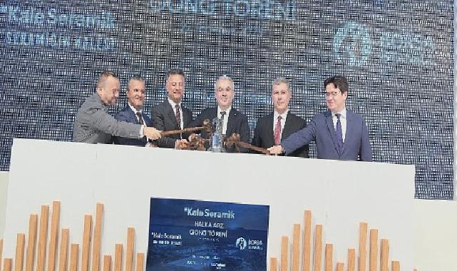 Borsa İstanbul’da gong Kaleseramik için çaldı