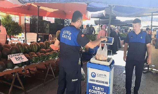 Canik’te Semt Pazarları Kontrol Altında