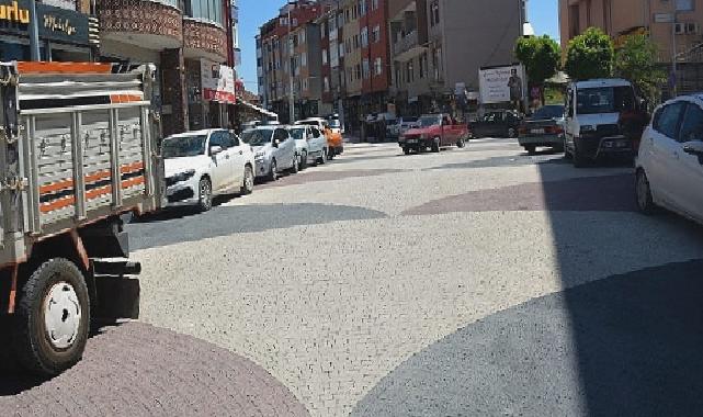 Çarşı İçi Yol ve Kaldırımların Yenilenmesi Çalışmamız Devam Ediyor