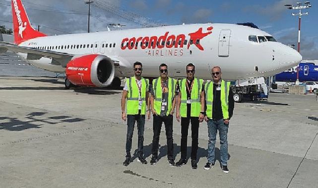 Corendon Airlines filosunu yeni Boeing 737-8 uçağı ile yenilemeye devam ediyor