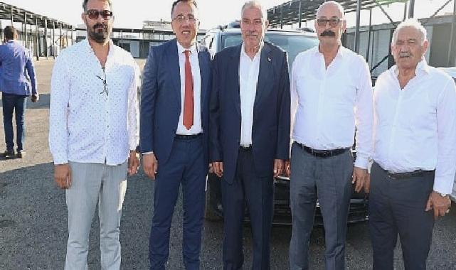 Depremden etkilenen Hatay’da Nevşehir Kapadokya sebze hali’nin açılışı yapıldı 