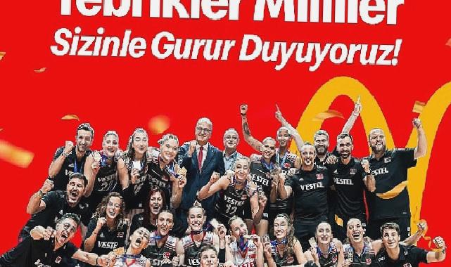 Filenin Sultanları’nın Resmi Sponsoru McDonald’s A Milli Kadın Voleybol Takımıyla Gurur Duyuyor!