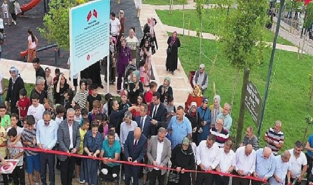 Gazi yakup kutman parkı keçiören’de açıldı 