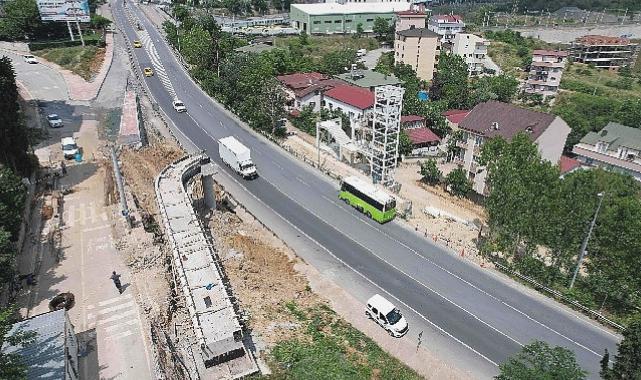 Gebze’de Feribot Yolu ve Cengiz Topel Caddesi’ne 2 yeni üstgeçit yapılıyor