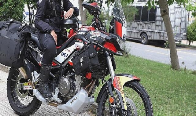 Gülşah Merve Yüksel Motosikletiyle Dünya Turuna Başladı!