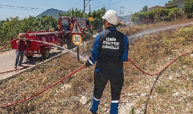 Hayatı paylaşan Sevil ve Kemal Duman çifti yangınlara da birlikte müdahale ediyor