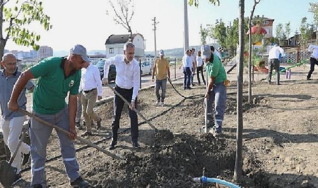 İnegöl’de 600. Fidan 15 Temmuz Şehitleri Anısına Dikildi