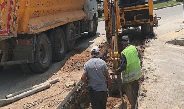 İZSU Balçova’da taşkın riskine karşı önlem alıyor