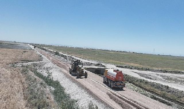 Konya Büyükşehir 7,5 Km’lik Sakyatan-Karakaya Yolunda Standardı Yükseltiyor