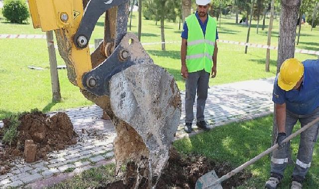 Konya Büyükşehir Yeşil Alanlarda Akıllı Su Sayaçları Kullanıyor