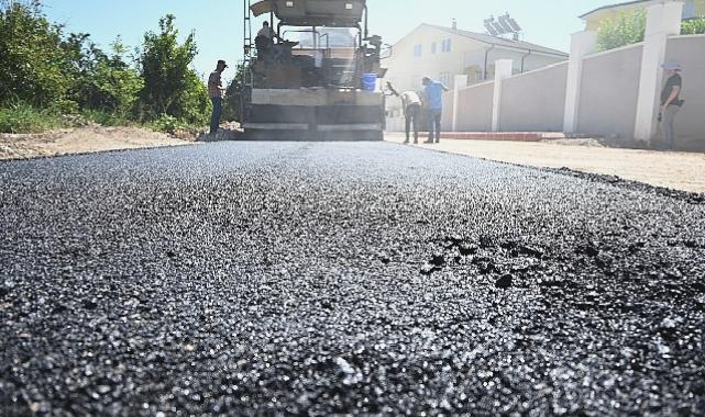 Kuzdere Mahallesi 2’nci Cadde’de asfaltlama çalışmaları başladı