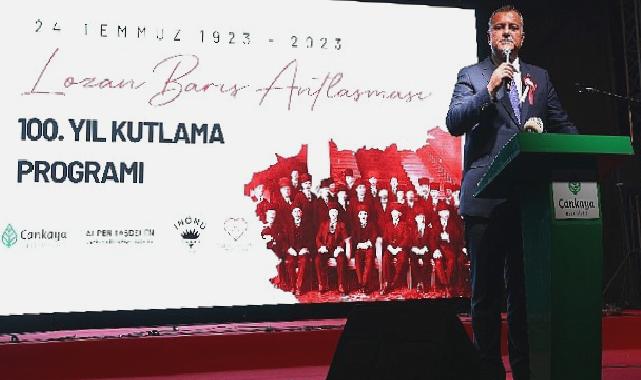 Lozan zaferinin 100. yılı Çankaya’da kutlandı