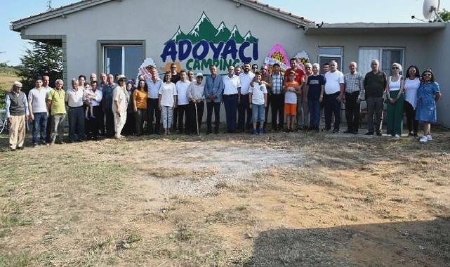 Malkara Belediye Başkan Vekili Recai Örs, Almalı Doğal Yaşam Çiftliği (ADOYAÇİ) Camping’in açılışını gerçekleştirdi