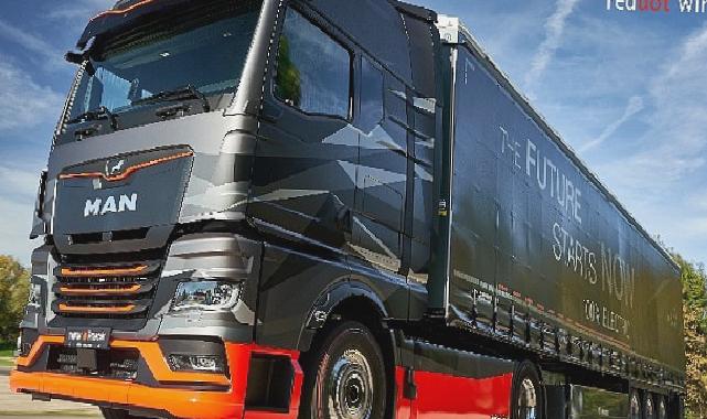 MAN eTruck, heyecan verici görünümü ile ‘2023 Red Dot Tasarım Ödülü’nü kazandı