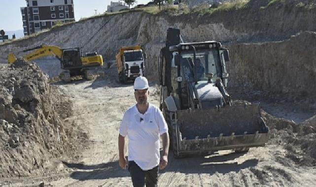 Menemen Belediyesi geleceğin doğa dostu kütüphanesinin inşaatına başladı