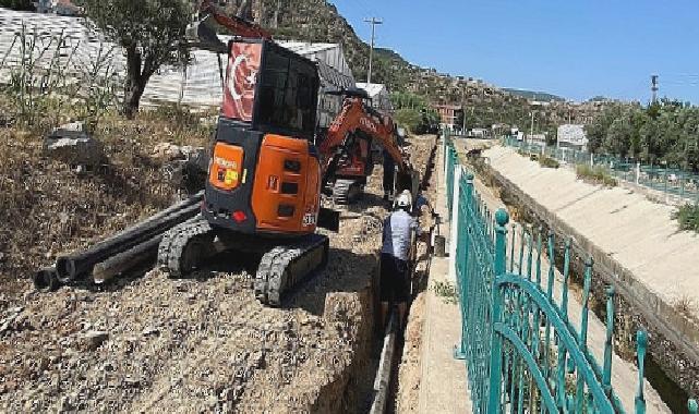 Muğla Büyükşehirden Fethiye’ye 20 Bin Kişilik Ek İçme Suyu Çalışması