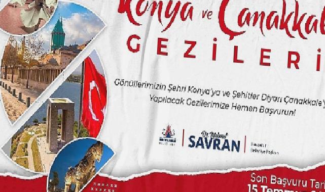 Nevşehir Belediyesi’nden gençler ve kadınlar için Konya ve Çanakkale gezisi