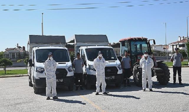 Selçuklu’da haşere ilaçlaması sürüyor