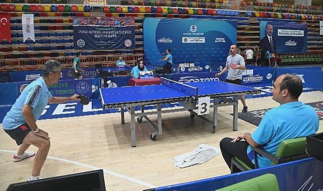 Sporun merkezi Selçuklu’da Kuruluşlararası Masa Tenisi Turnuvası tamamlandı