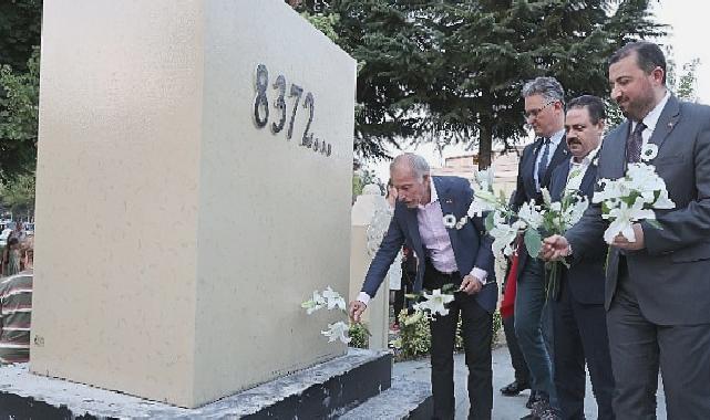 Srebrenitsa Soykırımının kurbanları Bayrampaşa’da anıldı